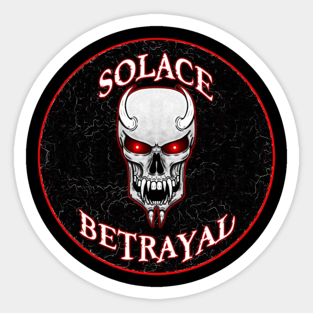 Solace Betrayal Full Color Logo Sticker by SolaceBetrayal